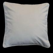 Fervor &amp; Hue Velvet Plain Cream 45x45cm