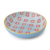 Mikasa Blue Mosaic Pasta Bowl