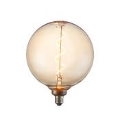 Endon Spiral XL E27 LED Filament Globe Bulb Amber image