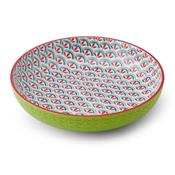 Mikasa Geometric Line Pasta Bowl
