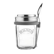 Kilner® Breakfast Jar Set – 0.35 Litre with Spoon