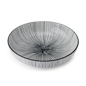 Mikasa Black Stripe Pasta Bowl image