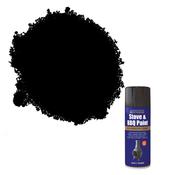 Rust-Oleum Stove &amp; BBQ Spray Paint 400ML - Black