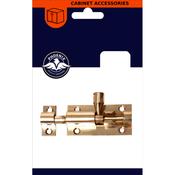 2 Inch Brass Barrel Door Bolt image
