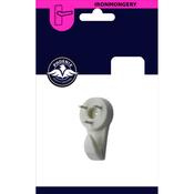 Hardwall 30mm Picture Hook White - 4 Pack