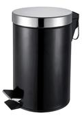 Black 3Ltr Pedal Bin image