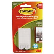 3M Command Medium Picture Hanging Strips Pk4
