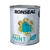 Ronseal Garden Paint 750ml Summer Sky image