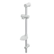 Blue Canyon Freeway Shower Riser Rail &amp; Brackets - White