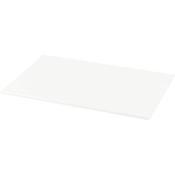 Grunwerg High Density Plastic Chopping Board White 45 x 30cm image