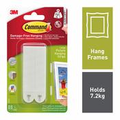 3M Command Large Picture Hanging Strips - 7.2KG