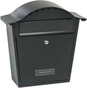 Manor Traditional Post Box Black