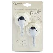 Creative Push and Fix Suction Hooks - 2 Pack image