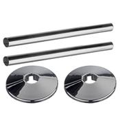 Easi Plumb Chrome Towel Rail Radiator Decoration Kit