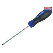 Soft Grip Screwdriver, Flared Slotted 5.5mm