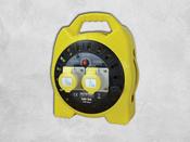 Faithfull Enclosed Cable Reel 25M