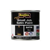 Rustins Small Job Satin Black Q/D 250Ml image