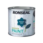 Ronseal Garden Paint 250ml Midnight Blue image