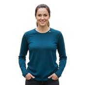 Peacock Long Sleeved Merino Wool Womens Top image