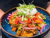 Pulled Beef &amp; Pork Hash