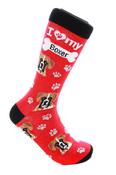 I love my boxer socks image