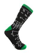 Maths time socks image