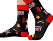 Fire Fighter Socks image