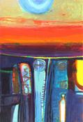 Barbara Rae - Red Sky image