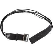 NU DENMARK MIRLI LEATHER BELT - BLACK image