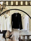 DECK SHIRT WITH COLLAR AND CUFF - CREAM image