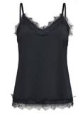 LACE STRAP CAMI - NAVY image