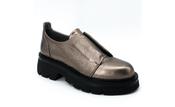 PATRIZIA BONFANTI LOAFER - NARI SILK CDF - BRONZE METALLIC