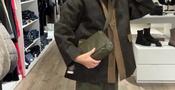 DEPECHE GREEN LEATHER BAG image