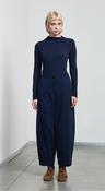 NEIRAMI BLUE BARREL LEG TROUSER