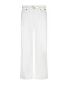 RED BUTTON CONNY FANCY STITCHING OFF WHITE L26