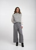 JANE LUSHKA SIRMIONE VISCOSE FLAIR PANTS - GRIGIO image