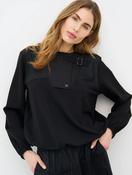NU DENMARK ERINA TOP  - BLACK