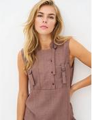 NU DENMARK EILA TOP  - ROSE MELANGE image