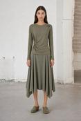 JANE LUSHKA ARI COTTON TOP -   ARMY image