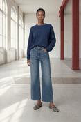 JANE LUSHKA SIMPLY BASIC PULLOVER - NAVY image