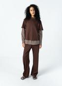 COSTER BILLIE T-SHIRT - CHOCOLATE BROWN image
