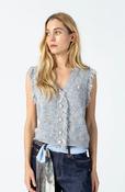 COSTER GREY METALLIC VEST image