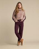 RED BUTTON CAITLINA SIDE PATCH TENCEL TWILL L30 - BURGUNDY image