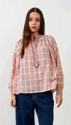 ORFEO PARIS ABBY TOP - ROSE PINK image