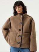 TEDDY JACKET - TAUPE image