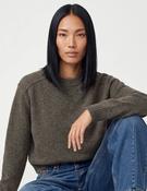 GREY MELANGE KNIT