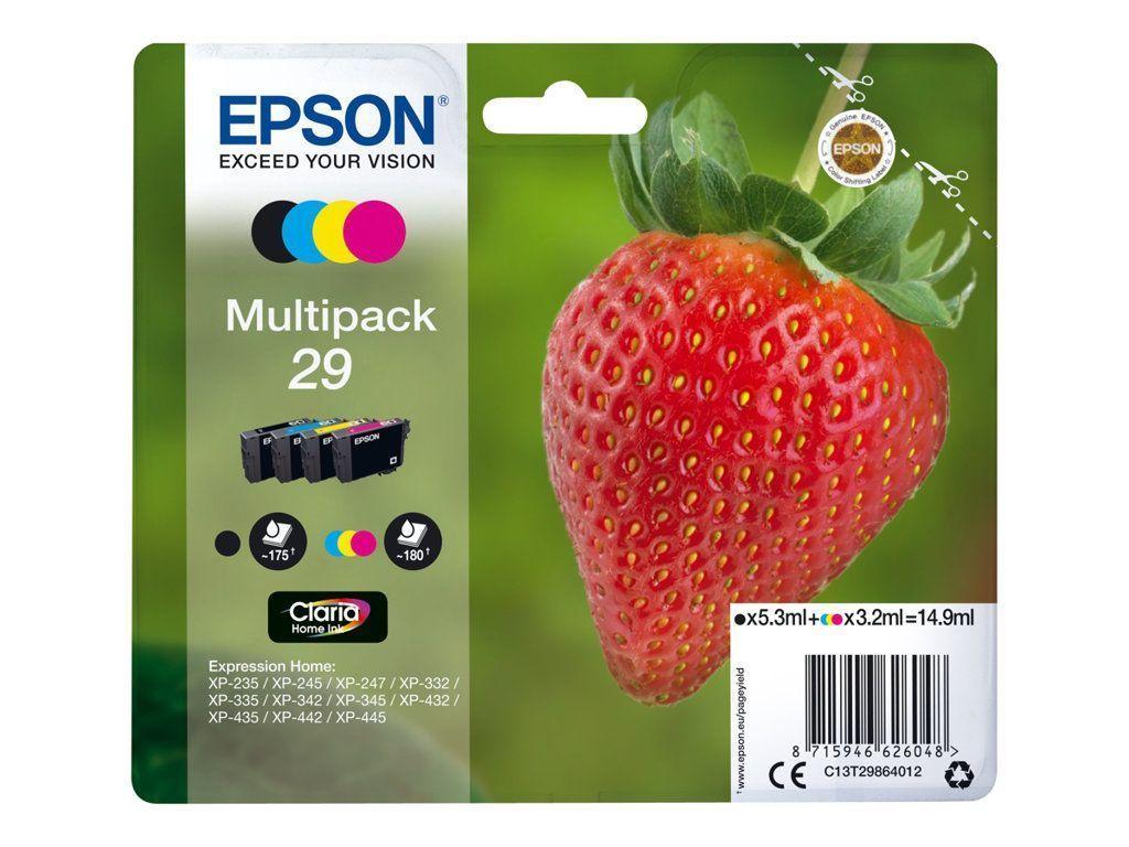 Epson Multipack Ink Cartridge for Epson Expression Home Printer - Black, Cyan, Magenta, Yellow