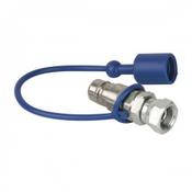 Showtec Co2 3/8 to Q-Lock Adaptor