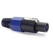 Stagg male speaker-plugs with 4 pins (2 Pack)