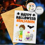 Zombie Card &amp; Badge